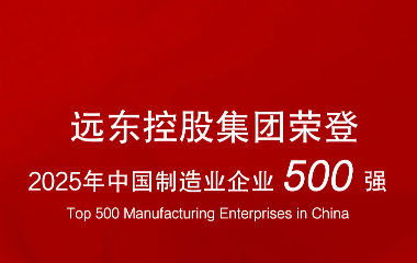 遠(yuǎn)東榮登“2025中國制造業(yè)企業(yè)500強”