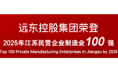 實(shí)力上榜！遠(yuǎn)東榮登2025江蘇民營(yíng)企業(yè)百?gòu)?qiáng)22位